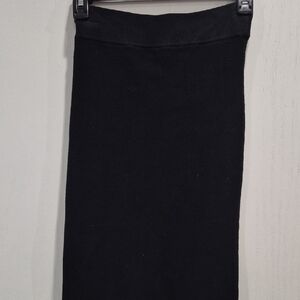 Express Black Knit Pencil Skirt